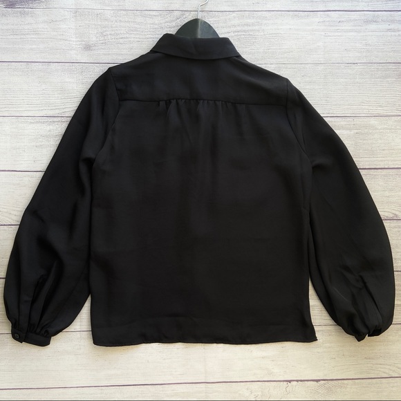 EXPRESS Ballon Sleeve Utility Shirt - Picture 7 of 10